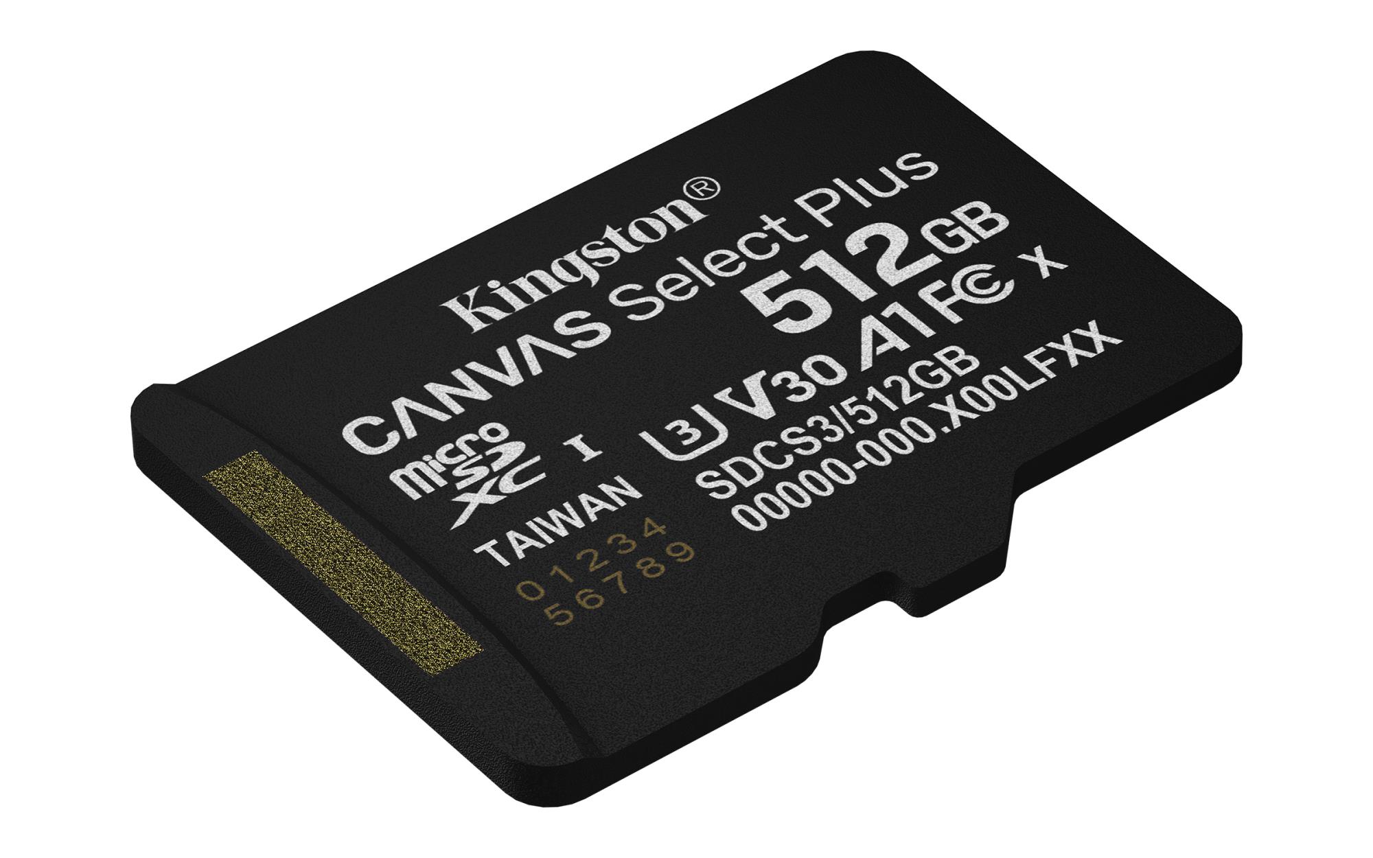 MEMORY MICRO SDXC 512GB UHS-I/W/ADAPTER SDCS3/512GB KINGSTON - Image 5