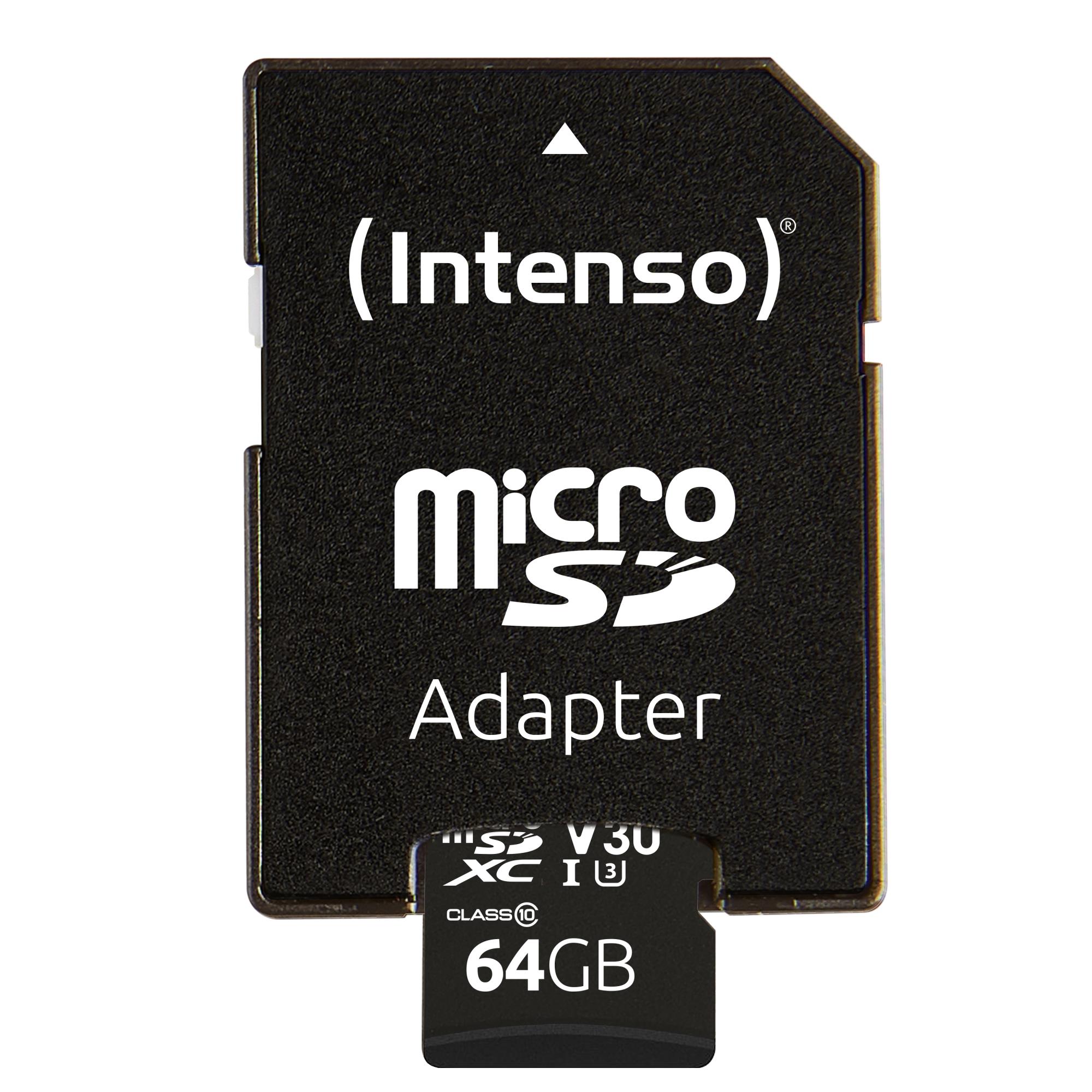 MEMORY MICRO SDXC 64GB C10/W/ADAPTER 3433490 INTENSO - Image 4