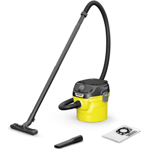 Vacuum Cleaner KARCHER Suction power 220 AW Input power 1000 W Dust capacity 12 L Drum vacuum Cleaning type dry&wet Dust container Dust bag Colour Black/Yellow 1.628-400.0