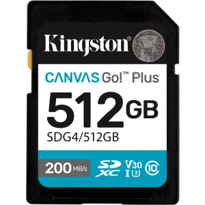 MEMORY SDXC 512GB UHS-I/SDG4/512GB KINGSTON