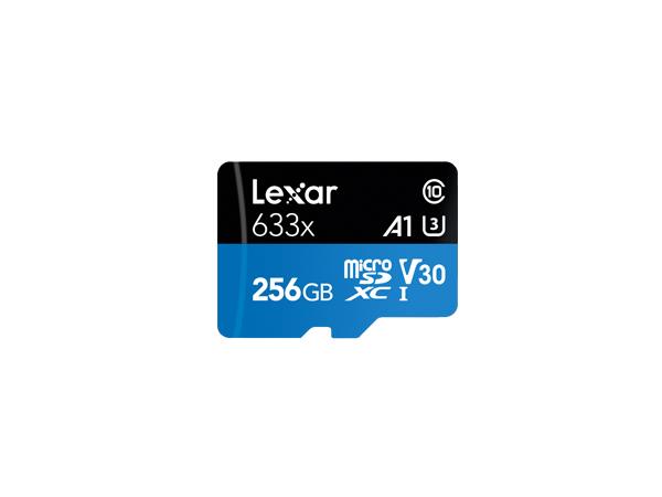 MEMORY MICRO SDXC 256GB UHS-I/W/ADAPTER LSDMI256BB633A LEXAR - Image 2