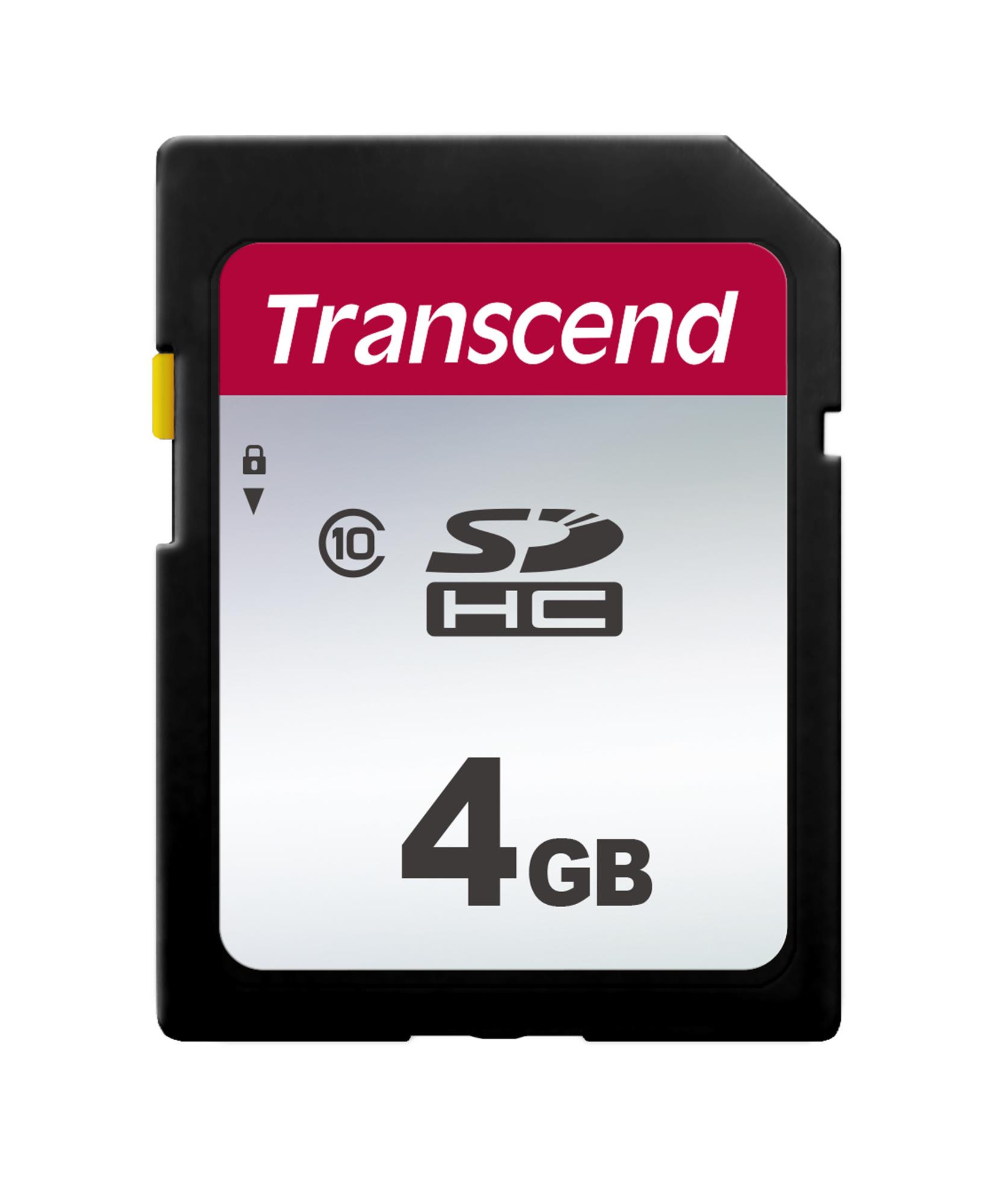 MEMORY SDHC 4GB C10/TS4GSDC300S TRANSCEND - Image 2