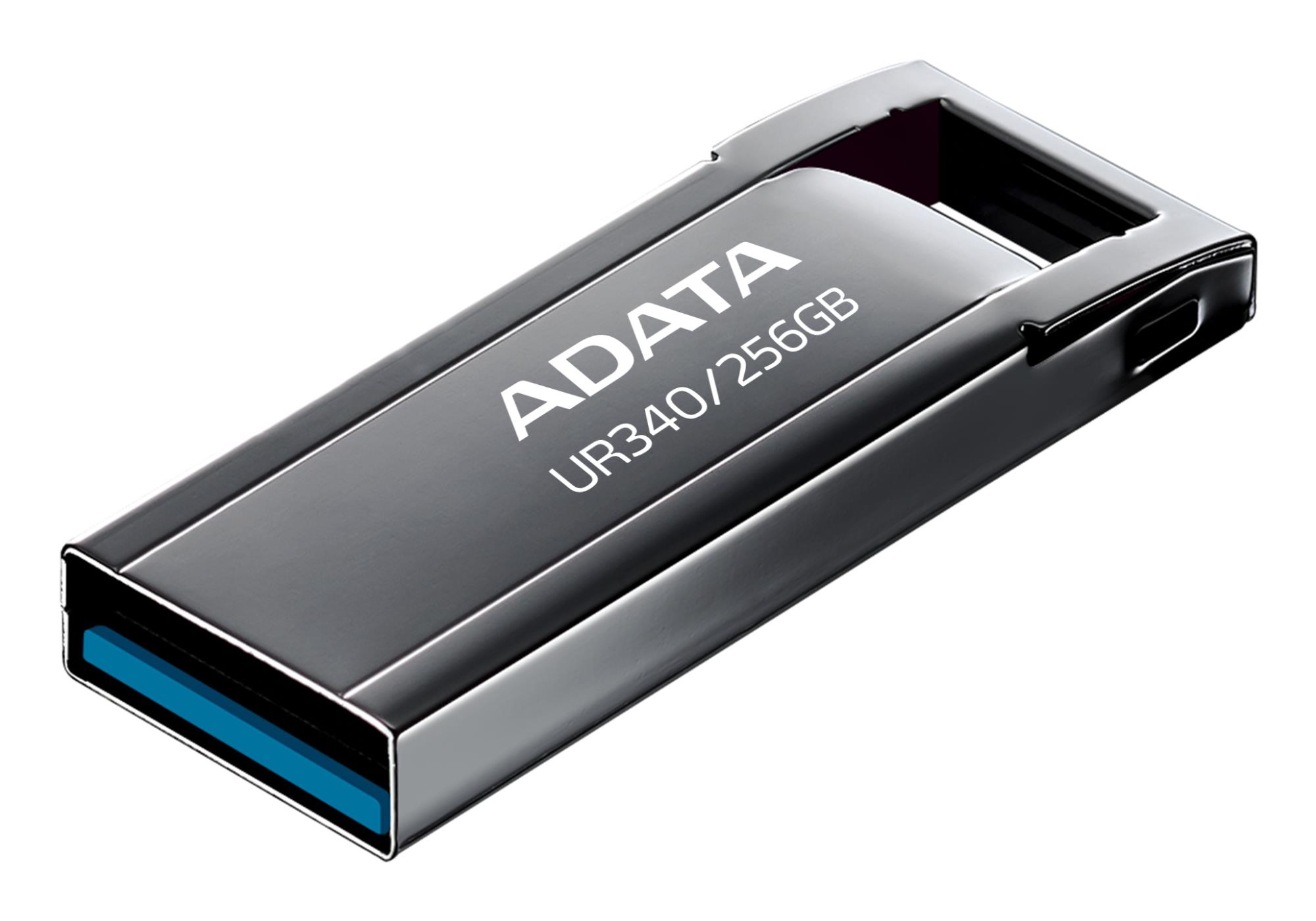MEMORY DRIVE FLASH USB3.2 256G/BLACK AROY-UR340-256GBK ADATA - Image 6