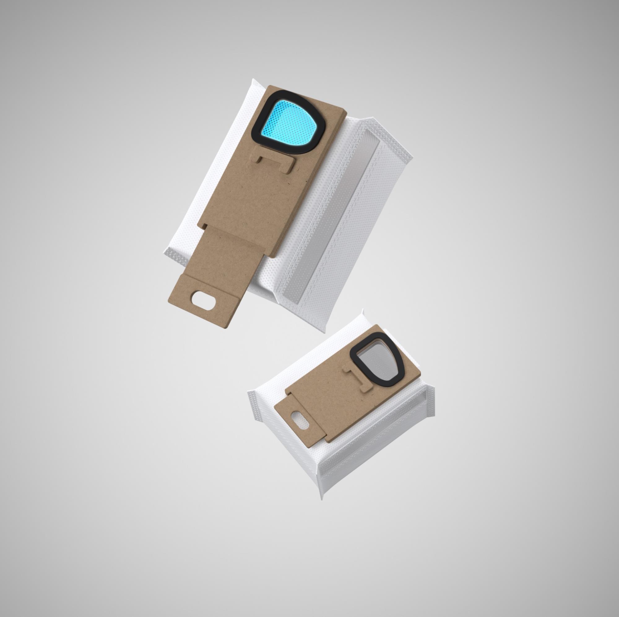 Vacuum Cleaner Accessory ROBOROCK Disposable Dust Bag 12-pack White For H5 8.04.0032 - Image 3