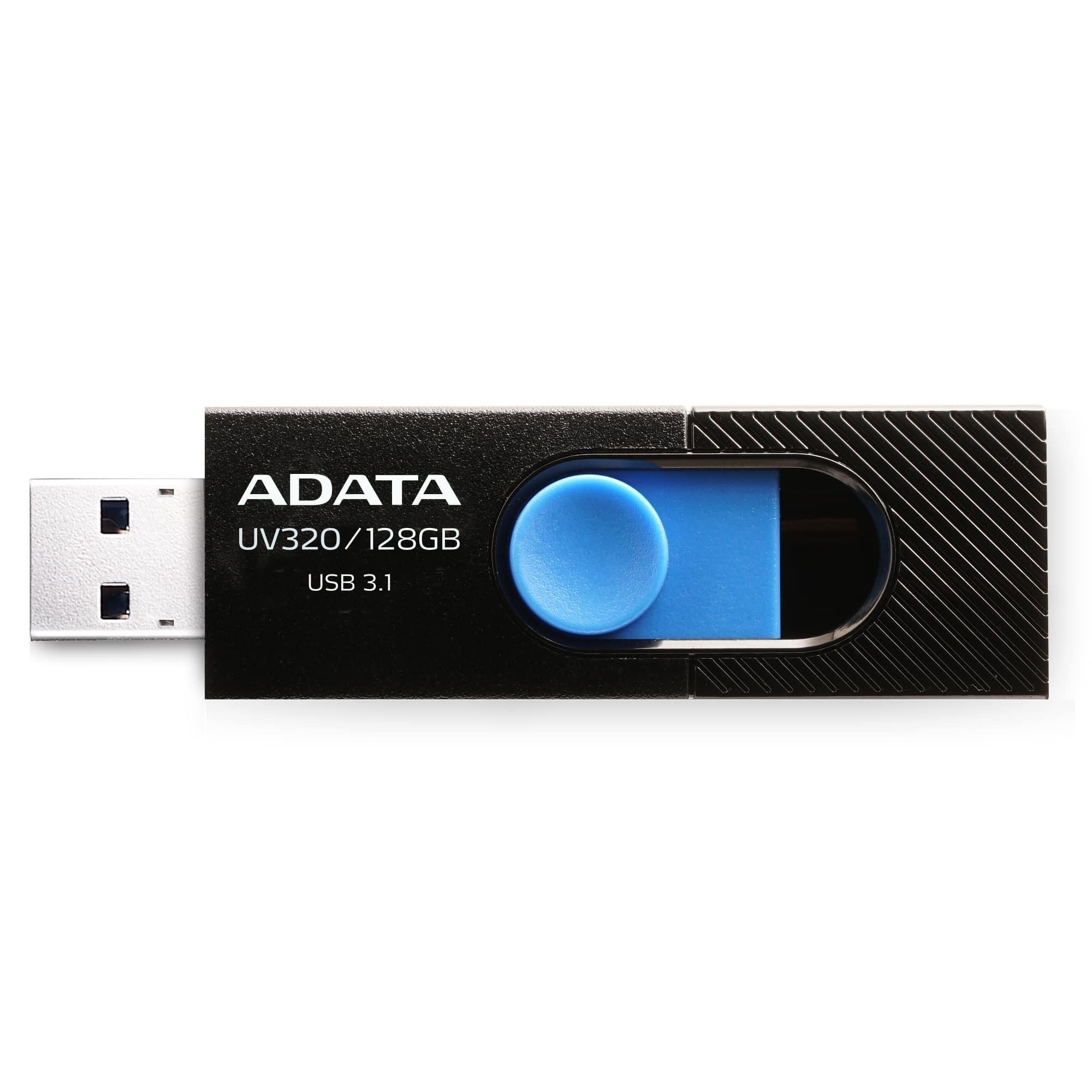 MEMORY DRIVE FLASH USB3 128GB/BLACK AUV320-128G-RBKBL ADATA - Image 4
