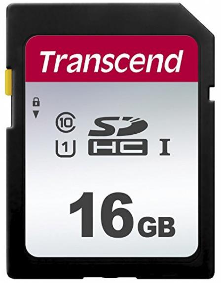 MEMORY SDHC 16GB UHS-I/C10 TS16GSDC300S TRANSCEND - Image 2