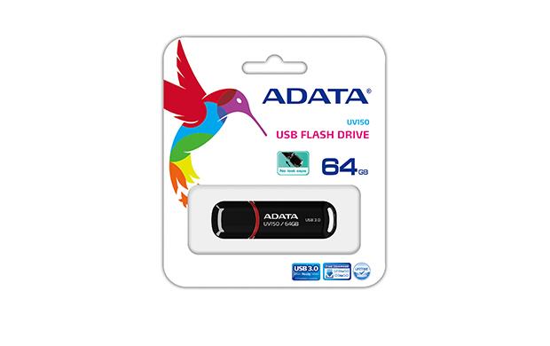 MEMORY DRIVE FLASH USB3.1 64GB/BLACK AUV150-64G-RBK ADATA - Image 4