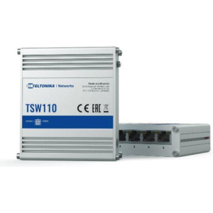 Switch TELTONIKA TSW110 Desktop/pedestal DIN Rail TSW110