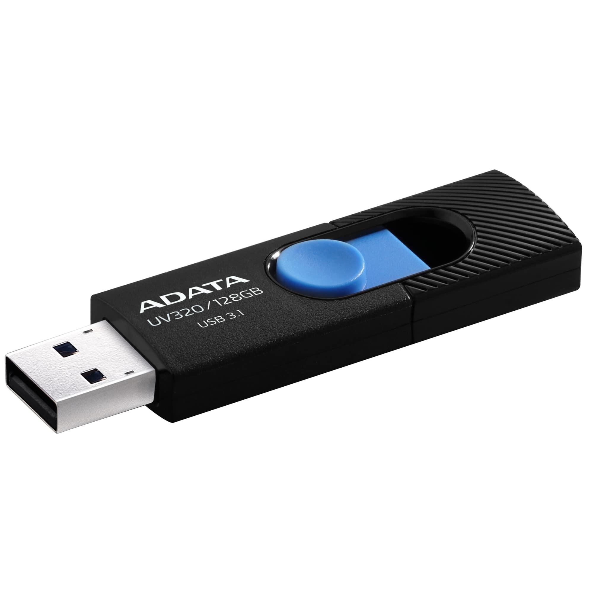 MEMORY DRIVE FLASH USB3 128GB/BLACK AUV320-128G-RBKBL ADATA - Image 3