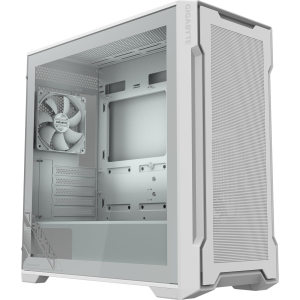 Case GIGABYTE GB-C102GI MidiTower Case product features Transparent panel Not included MicroATX MiniITX Colour White C102GI