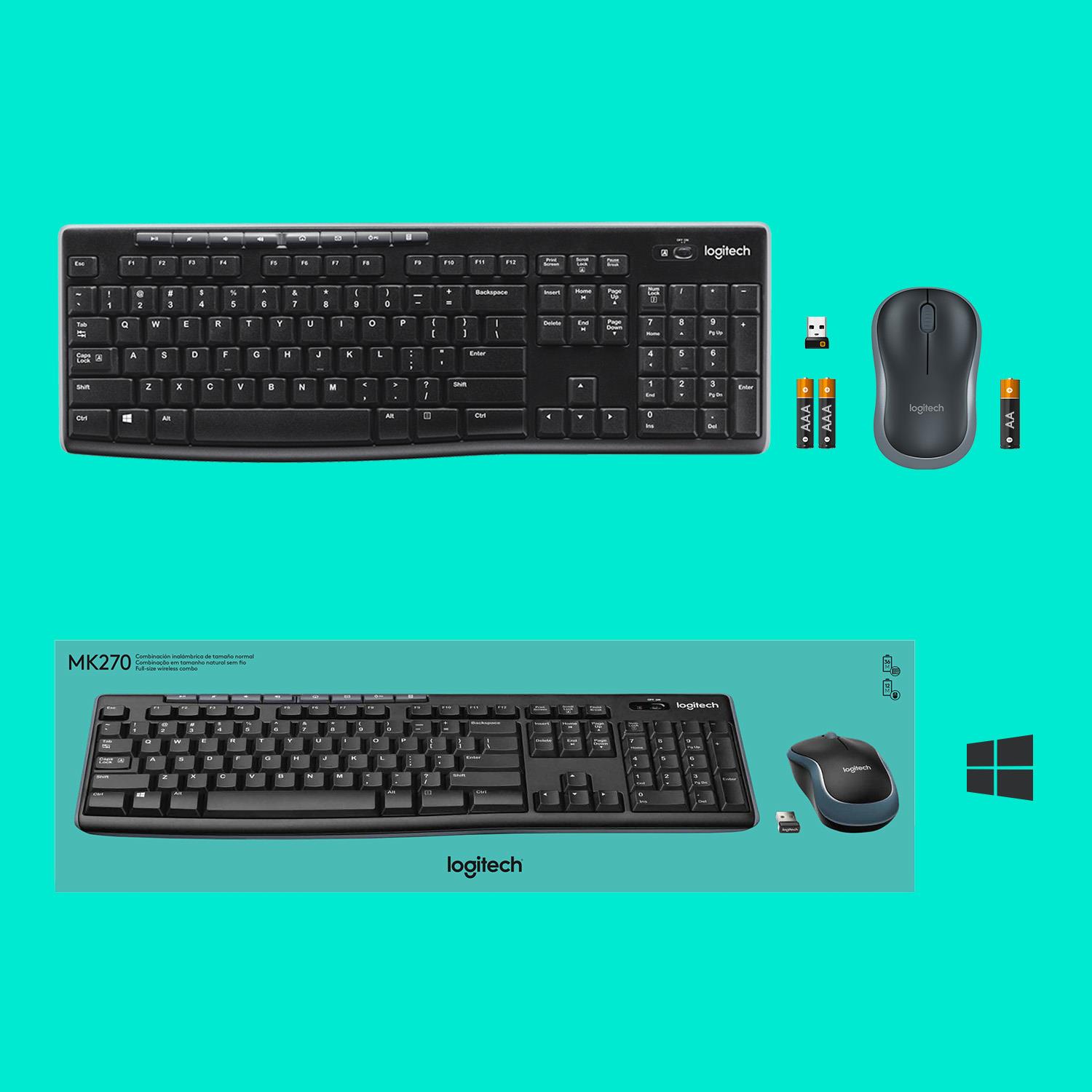 KEYBOARD WRL COMBO MK270 ENG/DESKTOP 920-004508 LOGITECH - Image 10