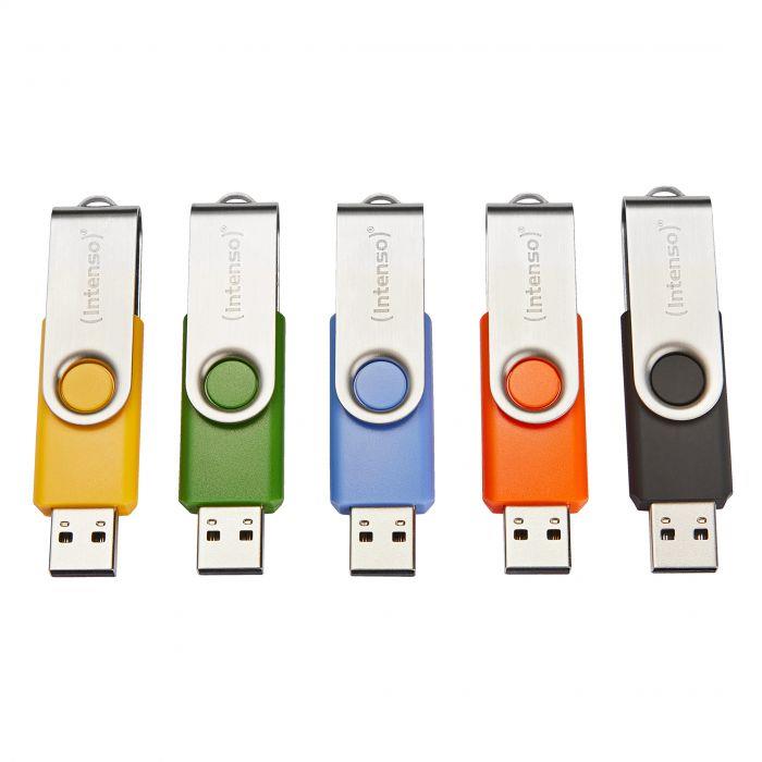 MEMORY DRIVE FLASH USB2 10X8GB/MULTIPACK 3503561 INTENSO - Image 2