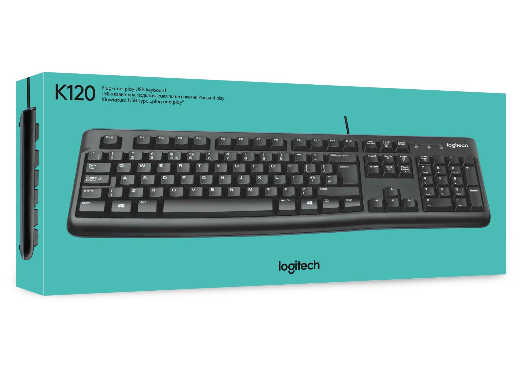 KEYBOARD K120 USB US/920-002479 LOGITECH - Image 8