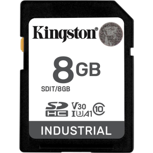 MEMORY SDHC 8GB C10/SDIT/8GB KINGSTON