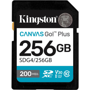 MEMORY SDXC 256GB UHS-I/SDG4/256GB KINGSTON