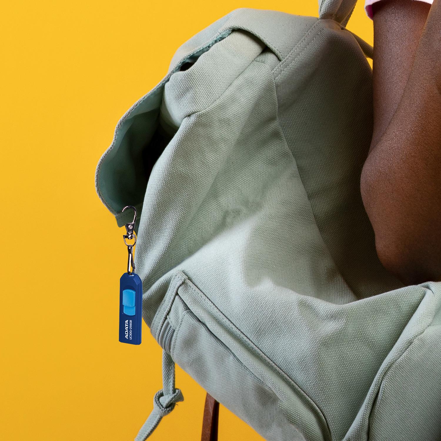 MEMORY DRIVE FLASH USB-C 128GB/ACHO-UC300-128G-RBK/GN ADATA - Image 6