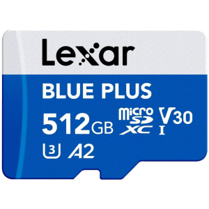 MEMORY MICRO SDXC 512GB UHS-I/W/A LMSBLPL512G-BNANG LEXAR