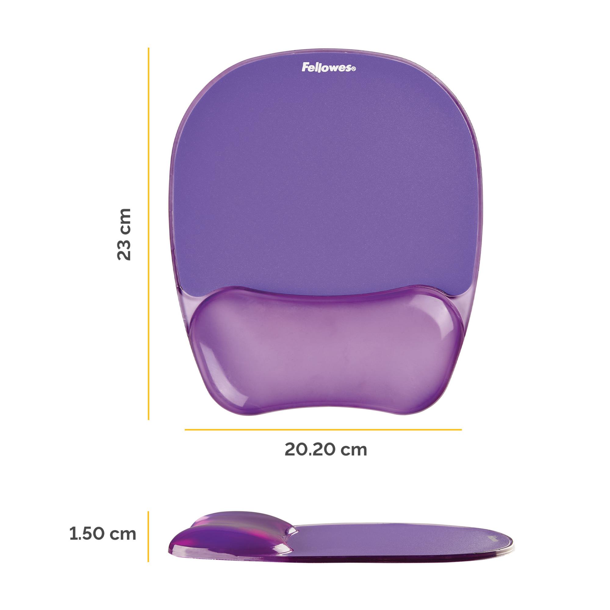 MOUSE PAD CRYSTAL GEL/PURPLE 9144104 FELLOWES - Image 3