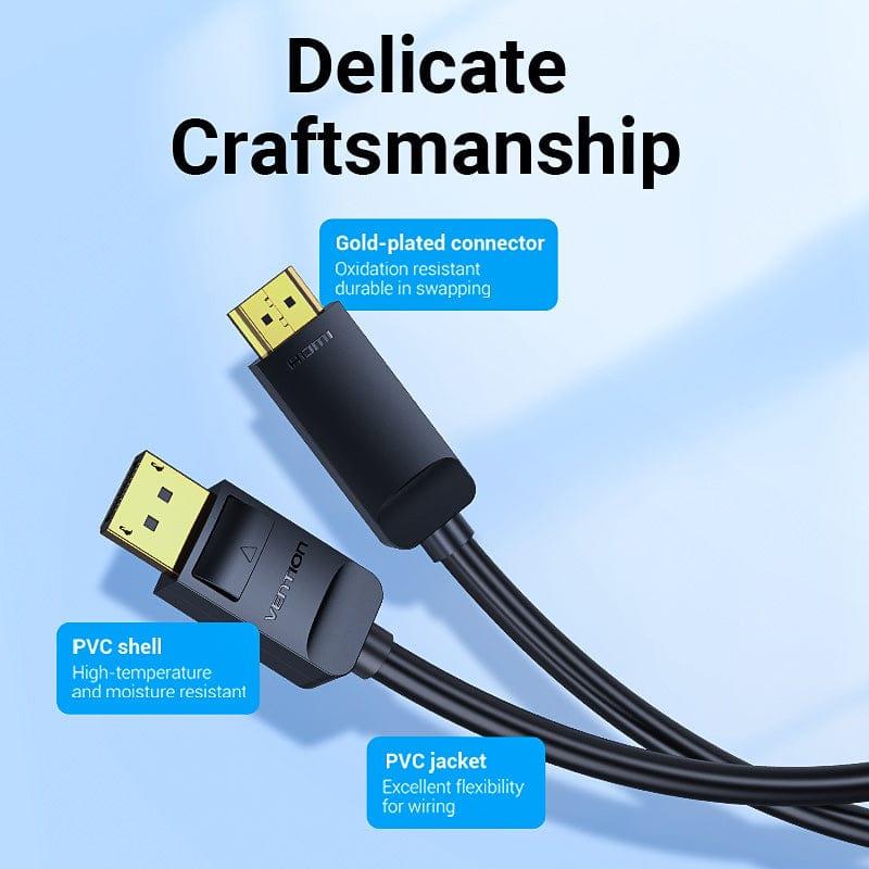 CABLE DP TO HDMI 5M/HAGBJ VENTION - Image 3